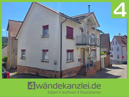 Einfamilienhaus zum Kauf 229.000 € 5 Zimmer 119 m² 99 m² Grundstück Ober-Abtsteinach 69518