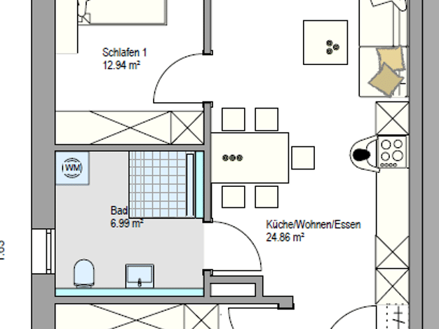 Wohnung zum Kauf - Neubau provisionsfrei 497.900 € 3 Zimmer 73,8 m² Friedrichshafen Friedrichshafen 88045