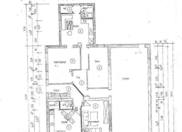 Einfamilienhaus zum Kauf 249.000 € 8 Zimmer 189,6 m² 1.217 m² Grundstück Ramsloh Saterland 26683