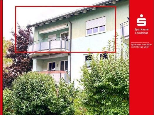 Wohnung zum Kauf 298.000 € 3 Zimmer 76,2 m² 2. Geschoss Wolfgang Landshut 84032
