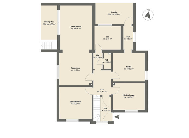 Mehrfamilienhaus zum Kauf 320.000 € 7 Zimmer 186 m² 1.023 m² Grundstück Dalbke Bielefeld / Dalbke 33689
