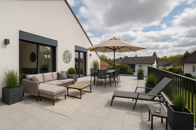Wohnung zum Kauf - Erstbezug provisionsfrei 725.000 € 4 Zimmer 161 m² Dachgeschoss, 2. Geschoss Hochrainstraße 12 Würding Bad Füssing 94072
