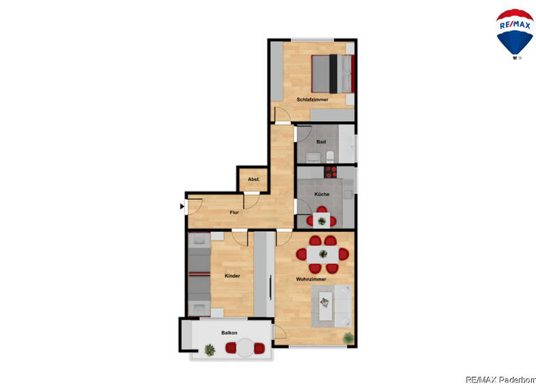 Wohnung zum Kauf 119.000 € 3 Zimmer 79 m²<br/>Wohnfläche Bad Driburg Bad Driburg 33014