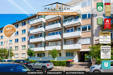 Wohnung zur Miete 700 € 1 Zimmer 38 m² 3. Geschoss Südweststadt - Mittlerer Teil Karlsruhe 76137