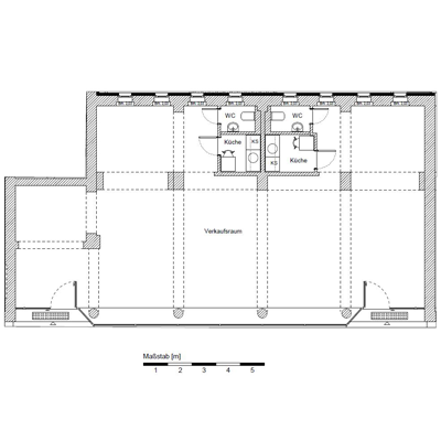 Bürofläche zur Miete 2.000 € 1 Zimmer 122,8 m²<br/>Bürofläche Marktstraße 6 Altstadt Weimar 99423