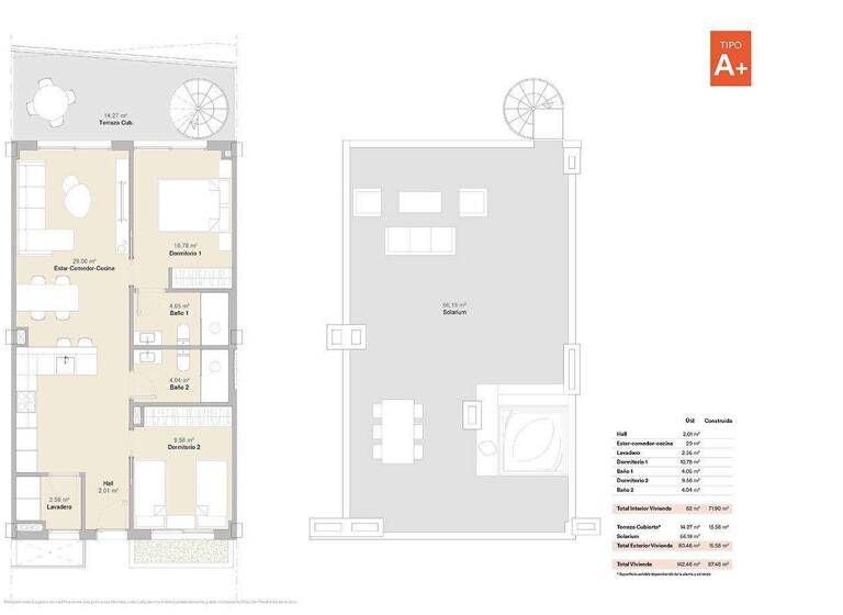 Penthouse zum Kauf - Erstbezug provisionsfrei 408.475 € 3 Zimmer 154 m² La Nucia 03530