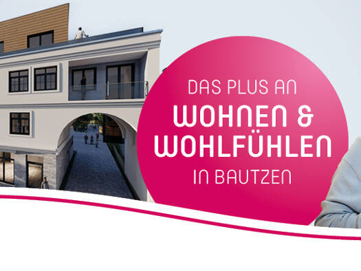 Wohnung zur Miete 579 € 1 Zimmer 35,7 m² 1. Geschoss frei ab sofort Töpferstraße 29 Bautzen Bautzen 02625
