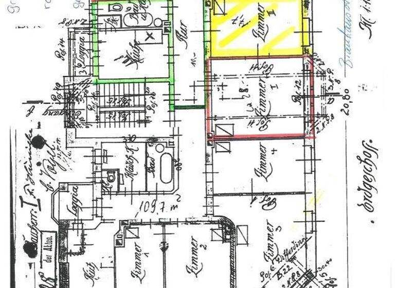 Büro zur Miete 10 € 2 Zimmer 35 m² Bürofläche Cöllner Straße 2 Meißen 01662