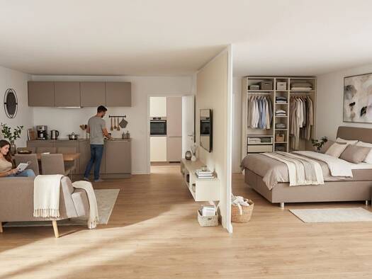 Terrassenwohnung zur Miete - Erstbezug 803 € 2 Zimmer 47,5 m² Geschoss EG/4 frei ab 01.12.2026 Reinbachweg 47 Sankt Johann im Pongau 5600