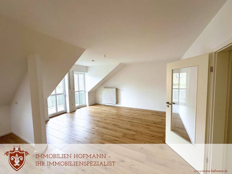 Wohnung zur Miete 630 € 2 Zimmer 63,1 m² Dachgeschoss, 1. Geschoss Geiselhöring Geiselhöring 94333