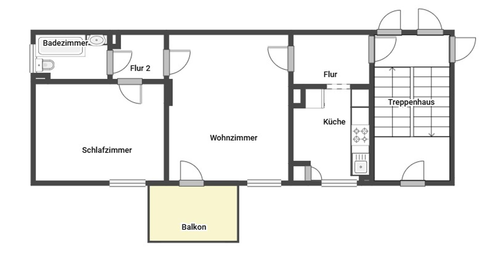 Wohnung zum Kauf 165.000 € 2 Zimmer 51,4 m²<br/>Wohnfläche EG<br/>Geschoss Rosenthal Berlin 13158