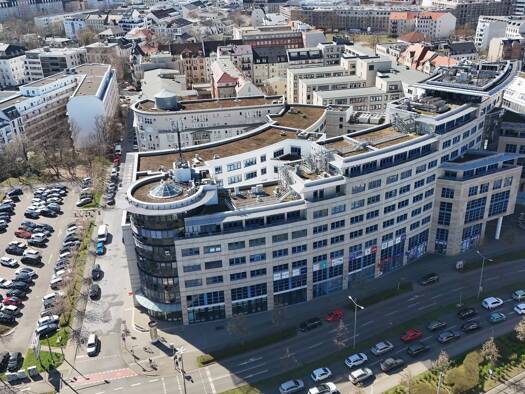 Bürofläche zur Miete provisionsfrei 12,50 € 1.787 m² Bürofläche teilbar ab 318 m² Ludwig-Erhard-Straße 57 Zentrum-Ost Leipzig 04103