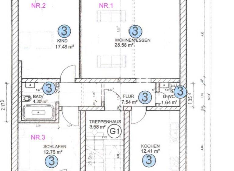 Studio zur Miete auf Zeit 650 € 1 Zimmer 28,6 m² frei ab 01.08.2026 Alt-Saarbrücken Saarbrücken 66117