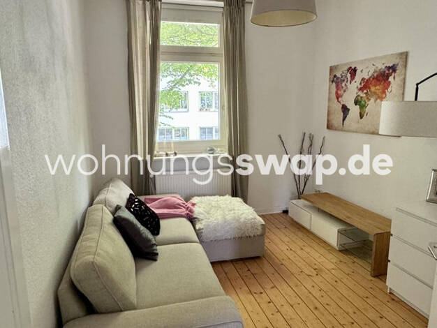 Studio zur Miete Tauschwohnung 515 € 2 Zimmer 42 m² 1. Geschoss Barmbek-Nord Hamburg 22307