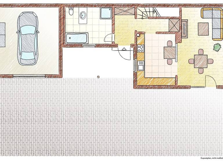 Doppelhaushälfte zum Kauf provisionsfrei 186.000 € 4 Zimmer 100 m² 507 m² Grundstück Bündheim Bad Harzburg 38667