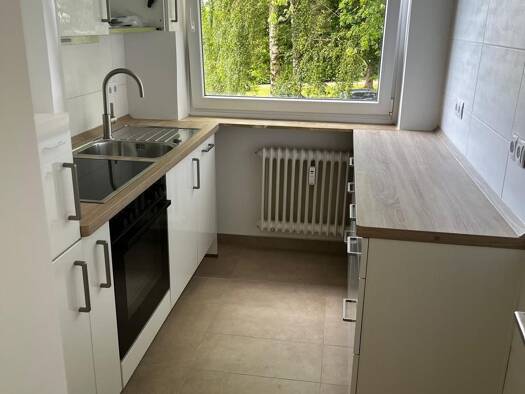 Wohnung zur Miete 750 € 2,5 Zimmer 59 m² 1. Geschoss Lilienthalstr. 15 Holtenau Kiel 24159
