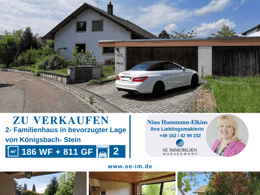 Haus zum Kauf 475.000 € 9 Zimmer 186 m² 811 m² Grundstück Stein Königsbach-Stein 75203
