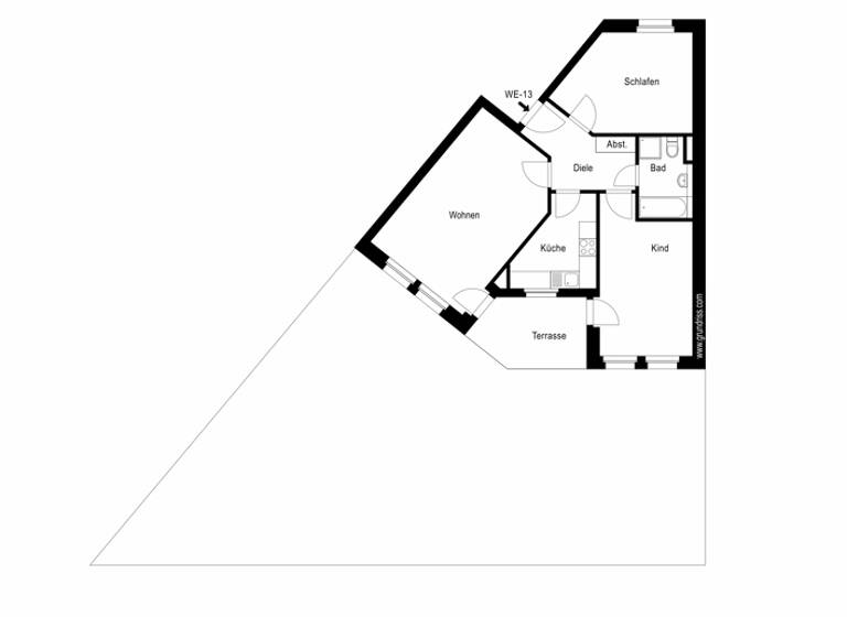 Wohnung zum Kauf 279.000 € 3 Zimmer 80 m²<br/>Wohnfläche EG<br/>Geschoss Godshorn Langenhagen / Godshorn 30855