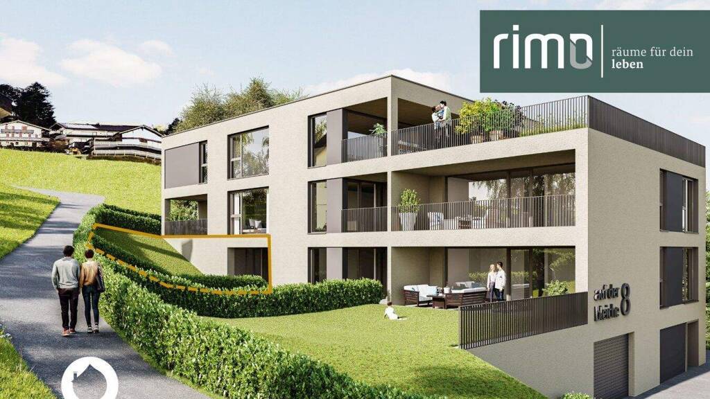 Wohnung zum Kauf - Erstbezug 345.000 € 2 Zimmer 48,7 m² EG Auf der Bleiche 8 Frastanz 6820