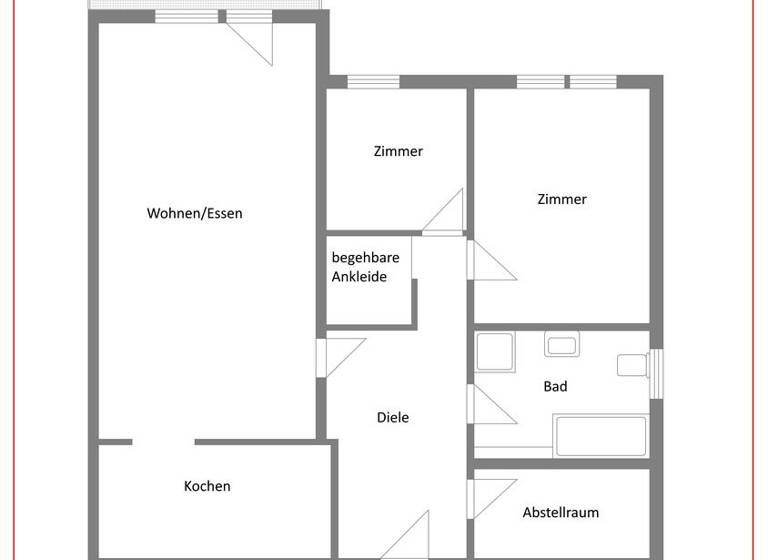 Wohnung zum Kauf 345.000 € 3,5 Zimmer 120 m² Bad Säckingen 79713