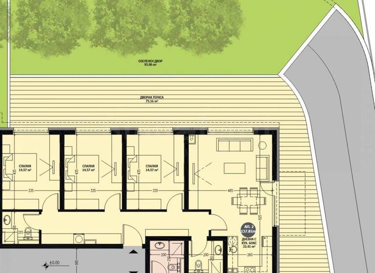 Studio zum Kauf 495.000 € 4 Zimmer 137,8 m² Sofia