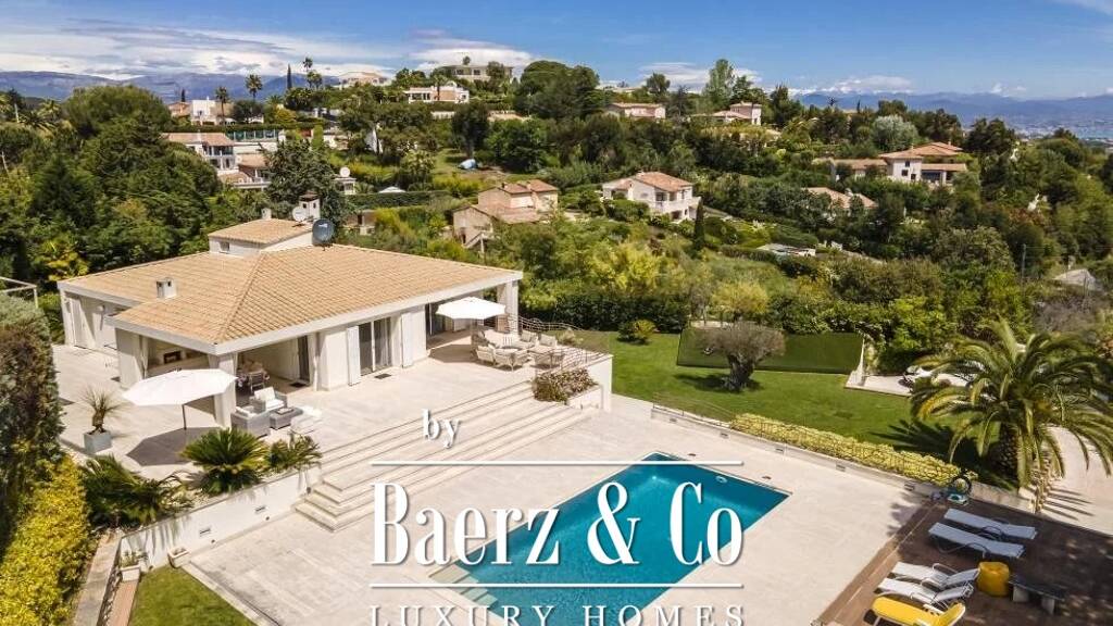 Villa zum Kauf 2.900.000 € 5 Zimmer 225 m² 3.558 m² Grundstück La Maure-Super Cannes cannes 06400