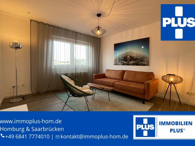 Wohnung zur Miete 990 € 3 Zimmer 72 m² 2. Geschoss Homburg Homburg 66424