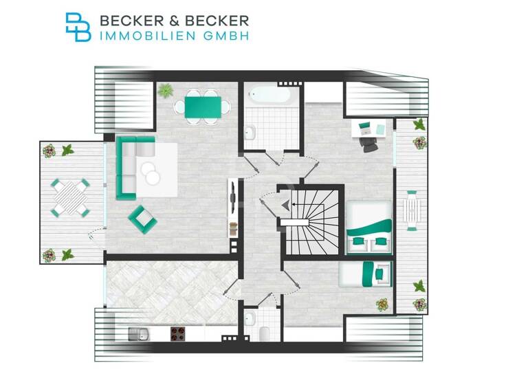 Wohnung zum Kauf 349.000 € 3 Zimmer 88 m²<br/>Wohnfläche 4.<br/>Geschoss Buchheim Köln 51067