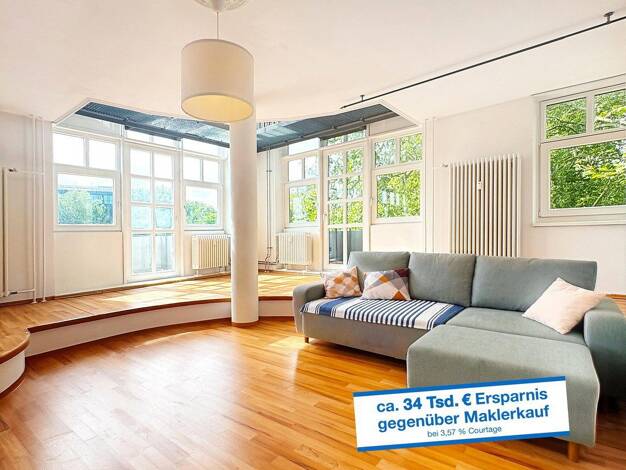 Maisonette zum Kauf provisionsfrei 969.000 € 5 Zimmer 123 m² 3. Geschoss Schöneberger Straße 13 Kreuzberg Berlin 10963