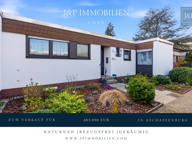 Bungalow zum Kauf 465.000 € 4 Zimmer 112,7 m² 242 m² Grundstück Leider Aschaffenburg 63741