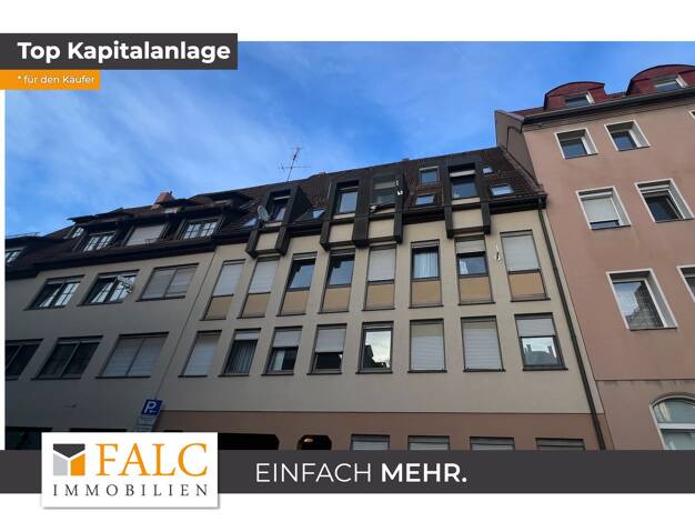 Wohnung zum Kauf 85.000 € 1 Zimmer 26 m² 2. Geschoss Nürnberg 90478