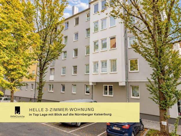 Wohnung zum Kauf 259.000 € 3 Zimmer 70 m² 4. Geschoss Gärten h d Veste Nürnberg 90408