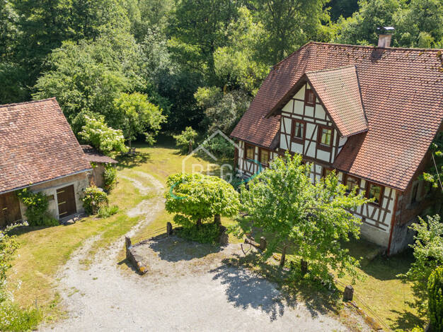 Einfamilienhaus zum Kauf 799.000 € 6 Zimmer 244,5 m² 4.261 m² Grundstück Hammerschmiede Mainhardt 74535
