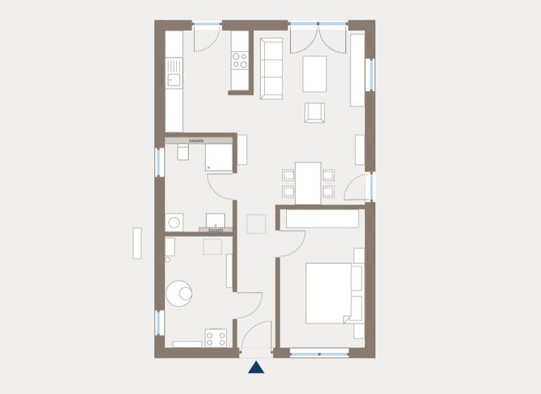 Bungalow zum Kauf 345.650 € 1 Zimmer 66,9 m² 420 m² Grundstück Eßleben Werneck 97440