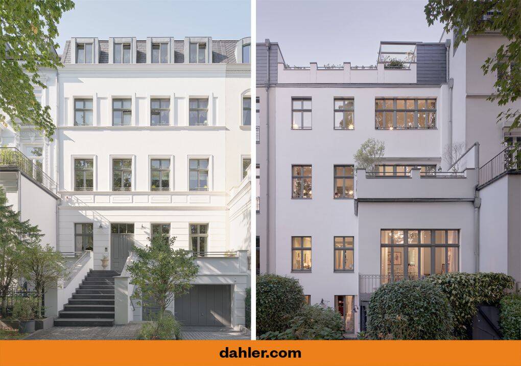 Großzügiges Stadthaus mit Dachterrasse, Westgarten und Aufzug
