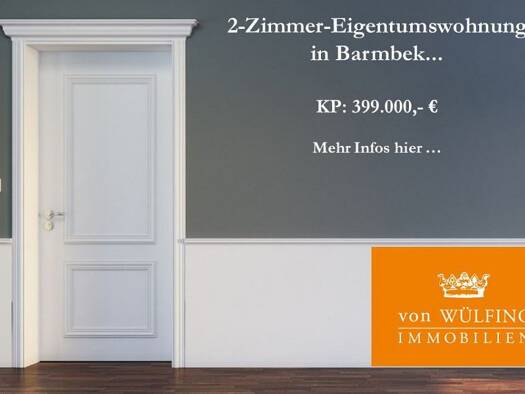 Wohnung zum Kauf 399.000 € 2 Zimmer 61 m² Barmbek-Nord Nord 22307
