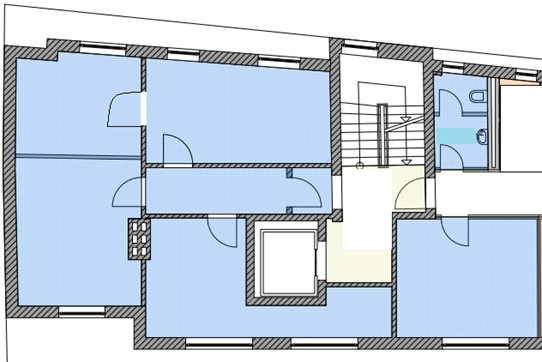 Büro-/Praxisfläche zur Miete provisionsfrei 93 m²<br/>Bürofläche Kröpeliner Straße 10 Stadtmitte Rostock 18055