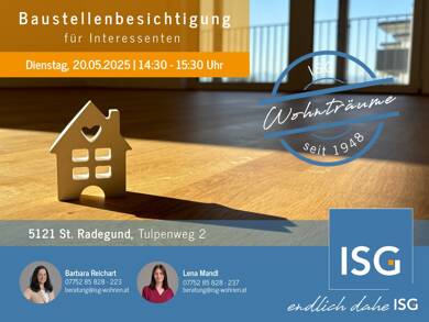 Wohnung zur Miete 430 € 2 Zimmer 54,8 m² Tulpenweg 2 St. Radegund 5121