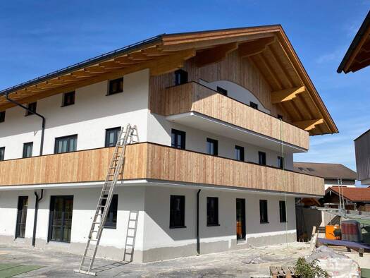 Wohnung zum Kauf - Neubau provisionsfrei 568.000 € 3 Zimmer 78,5 m² 2. Geschoss frei ab sofort Feldwieserstraße 52 Feldwies Übersee 83236