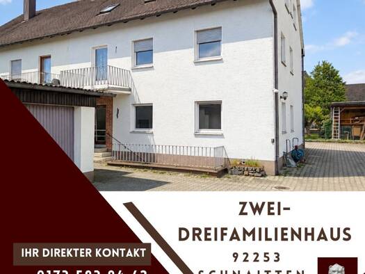 Mehrfamilienhaus zum Kauf 299.000 € 9 Zimmer 188 m² 623 m² Grundstück Schnaittenbach Schnaittenbach 92253