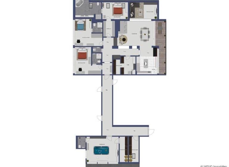Wohnung zum Kauf 6 Zimmer 220 m² 2. Geschoss Mittersill 5730