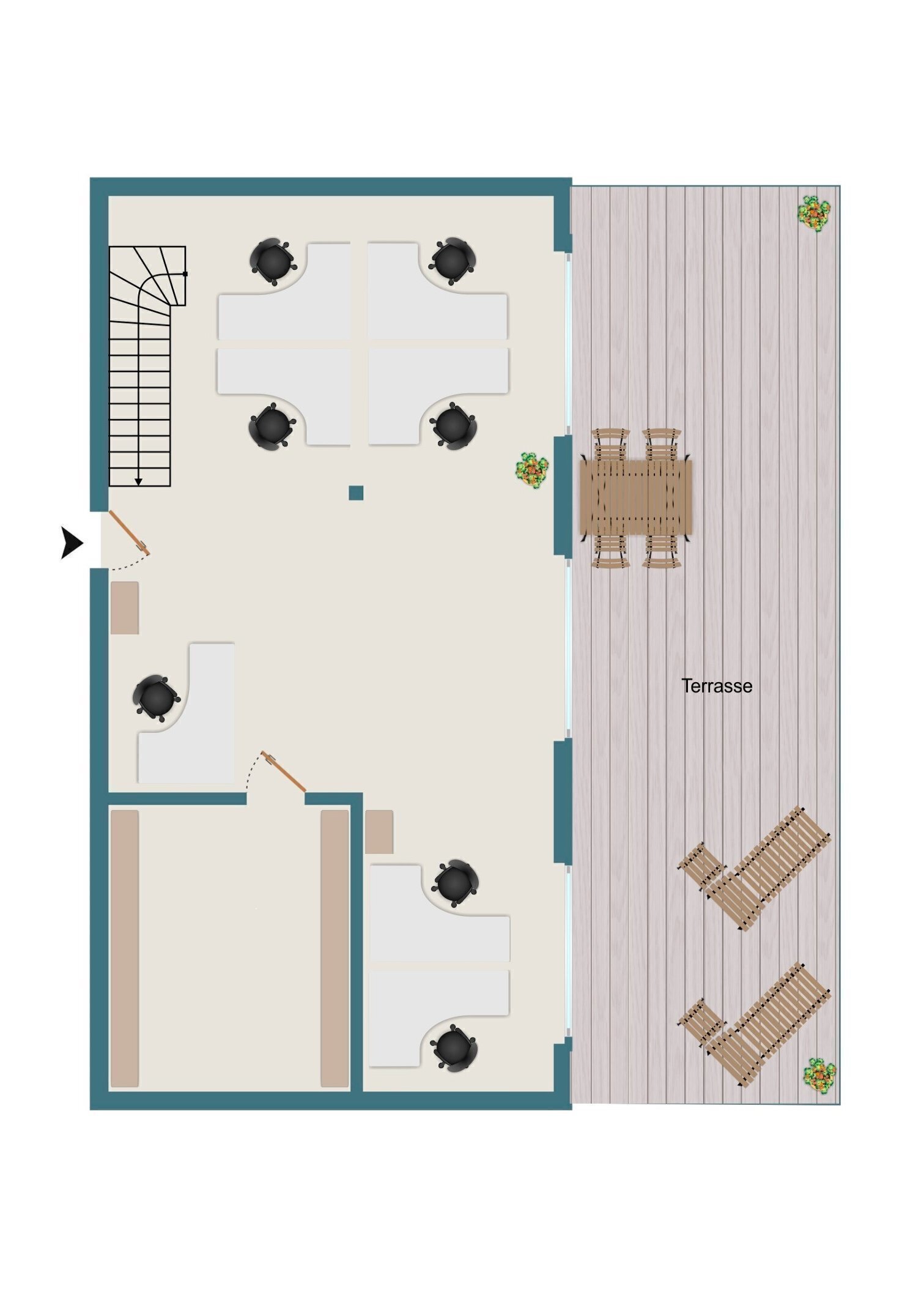 Bürofläche zum Kauf 420.000 € 4 Zimmer 230 m²<br/>Bürofläche Mörsch Karlsruhe 76287