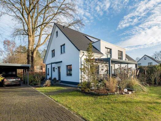 Doppelhaushälfte zum Kauf 665.000 € 4 Zimmer 107 m² 412 m² Grundstück Rehagen Ammersbek 22949