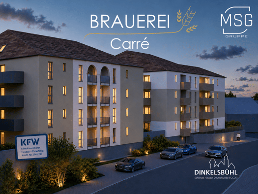 Wohnung zum Kauf provisionsfrei 432.000 € 3 Zimmer 82,1 m² Geschoss 3/4 frei ab sofort Feuchtwanger Straße 8 Dinkelsbühl Dinkelsbühl 91550