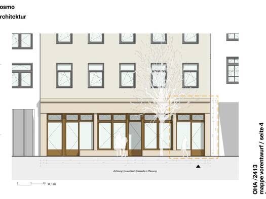 Büro zur Miete provisionsfrei 4.400 € 2 Zimmer 140 m² Bürofläche Ottenser Hauptstraße 33 Ottensen Hamburg 22765