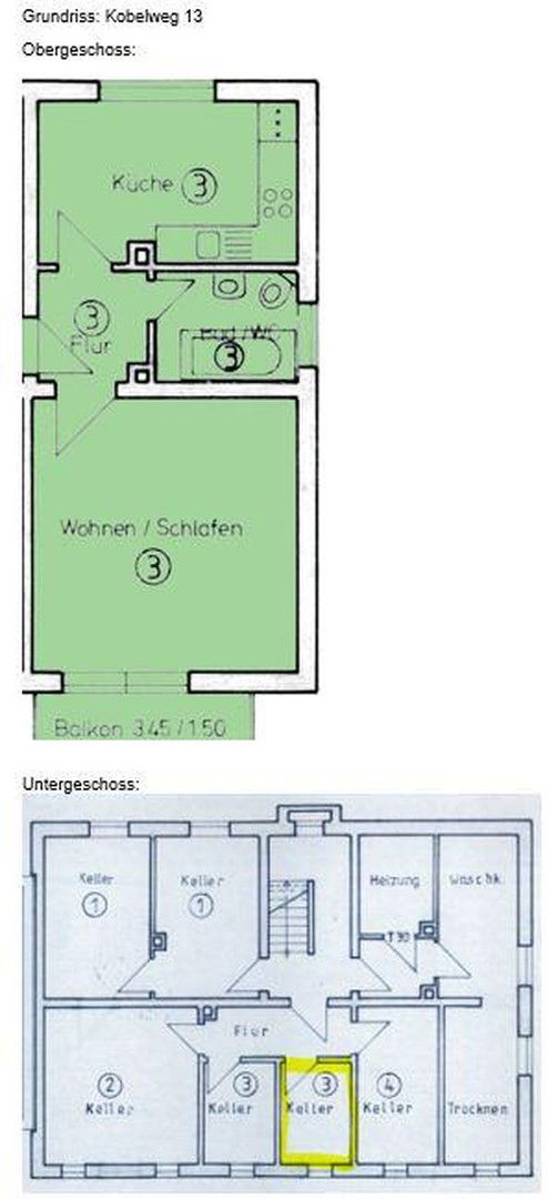 Wohnung zur Miete 765 € 1,5 Zimmer 39,8 m²<br/>Wohnfläche 1.<br/>Geschoss 01.04.2025<br/>Verfügbarkeit Kobelweg 13 Kriegshaber Augsburg 86156