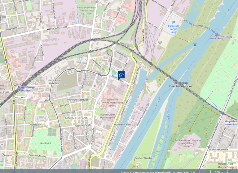 Wohnung zum Kauf 1.080.000 € 36 Zimmer 813,8 m² Alte Neustadt Magdeburg 39106