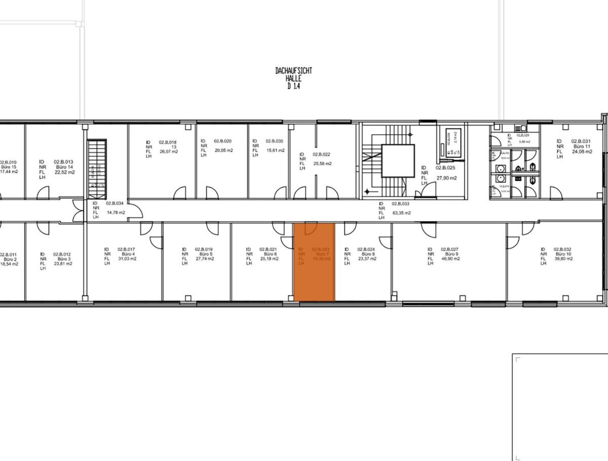 Bürofläche zur Miete 546 € 26,4 m²<br/>Bürofläche Wetzlarer Str. 28-58a Babelsberg - Süd Potsdam 14482