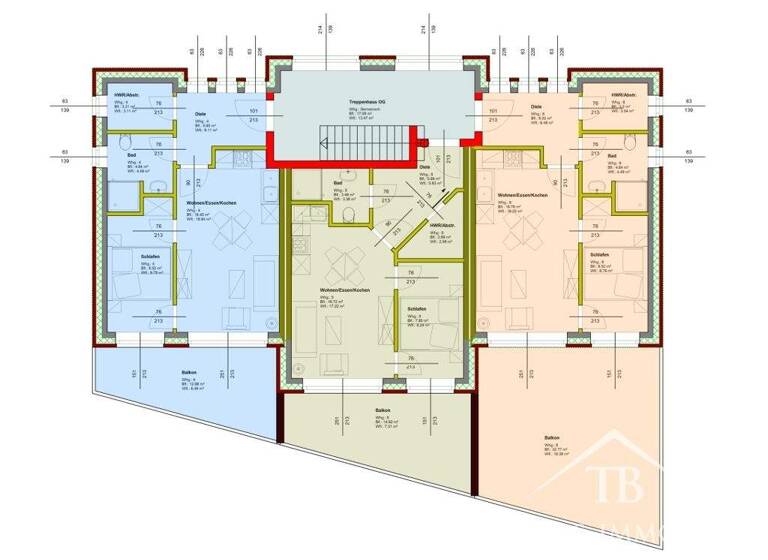 Wohnung zum Kauf 245.000 € 2 Zimmer 61,1 m² Blandorf-Wichte Hage 26524