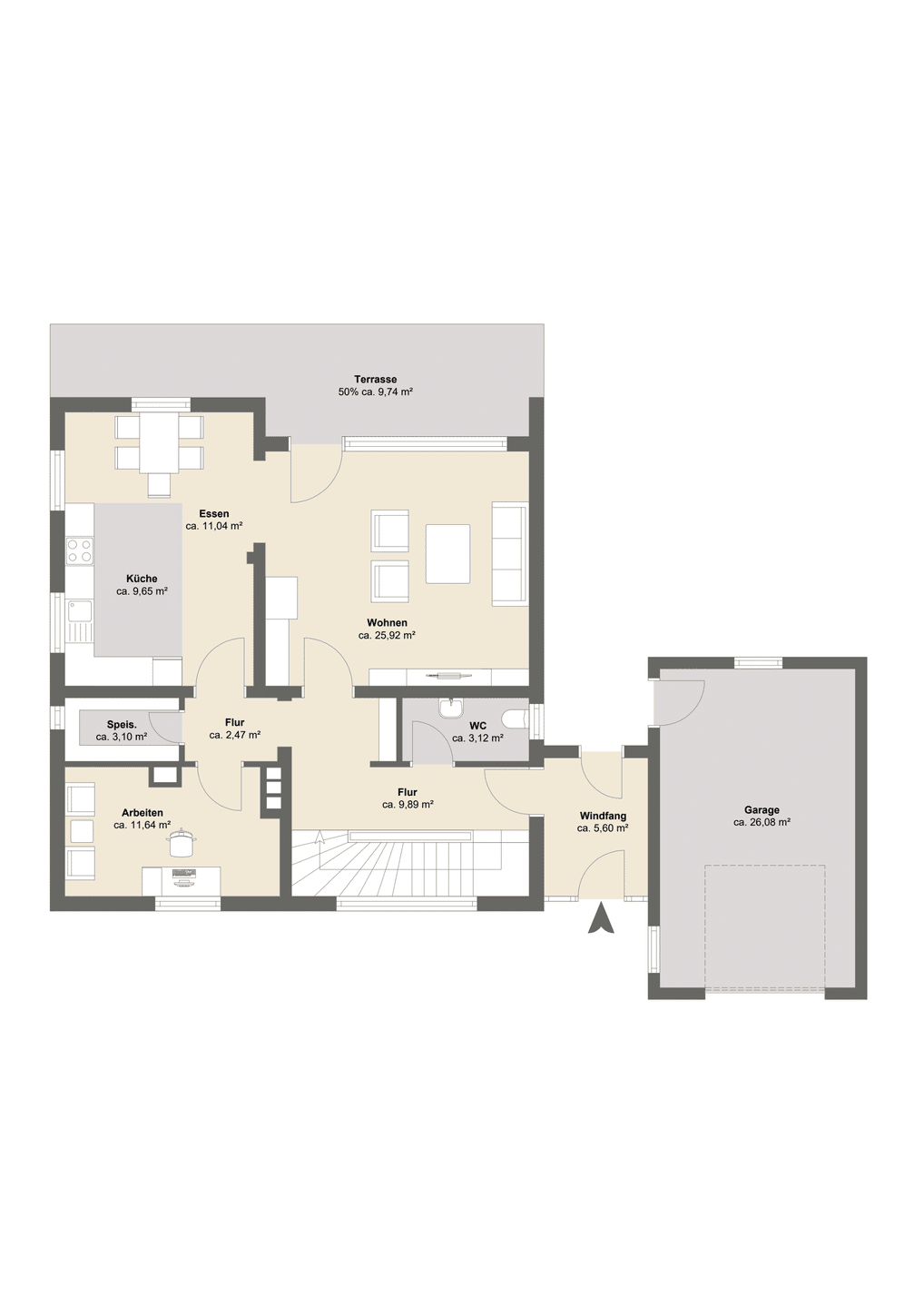 Einfamilienhaus zum Kauf - Ansicht 2